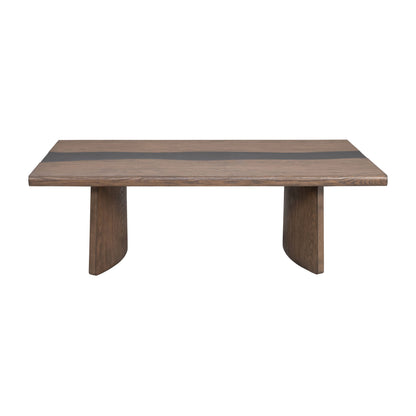 Lyra - Rectangular Coffee Table - Dark Brown