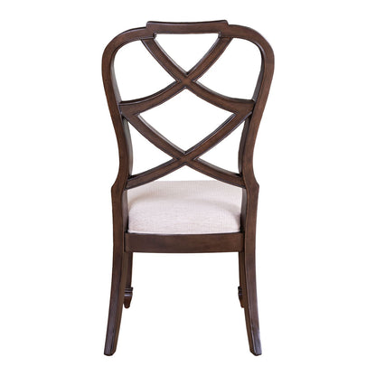 Provence Park - Wood Back Side Chair - Chateau Brown