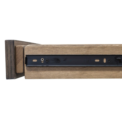 Stone Brook - Laptop Desk - Rustic Saddle