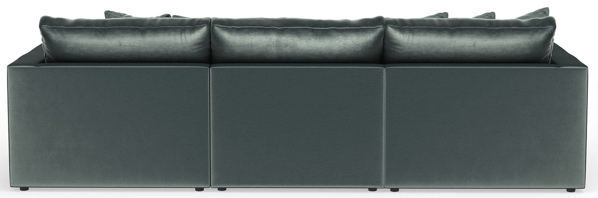 Remington - Modular Sofa And Cocktail Ottoman - Pine