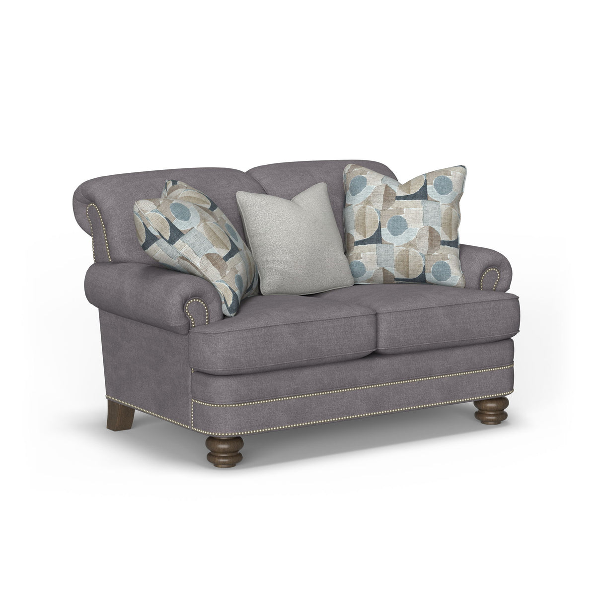 Bay Bridge - Loveseat, Nailhead Trim