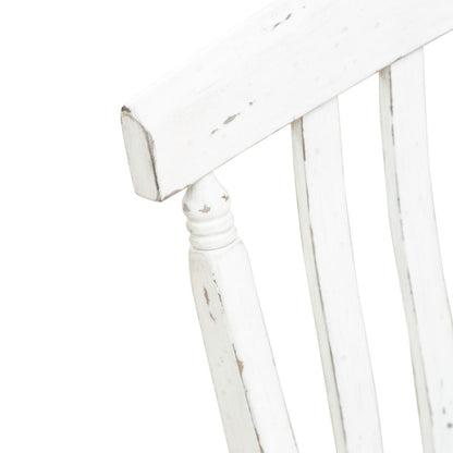Al Fresco - Slat Back Bench - Graphite & Whitestone