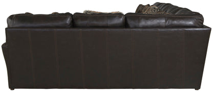 Denali - Italian Leather Match Sectional