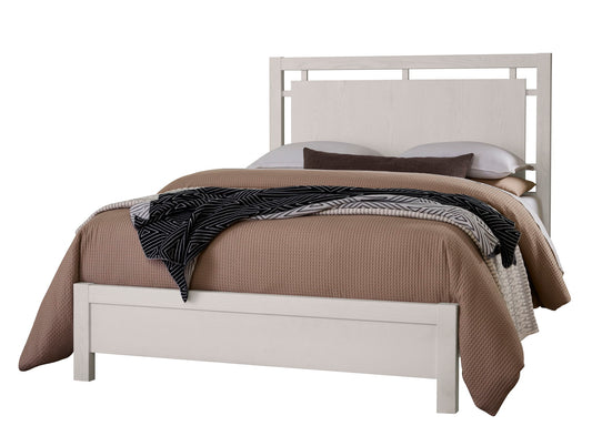 Lodge & Loft - Queen Floating Panel Footboard - Soft White