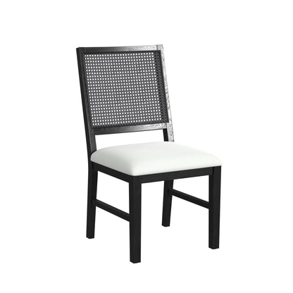 Bahama Breeze - 5 Piece Standard Height Dining Set (Table And Four Chairs) - Black