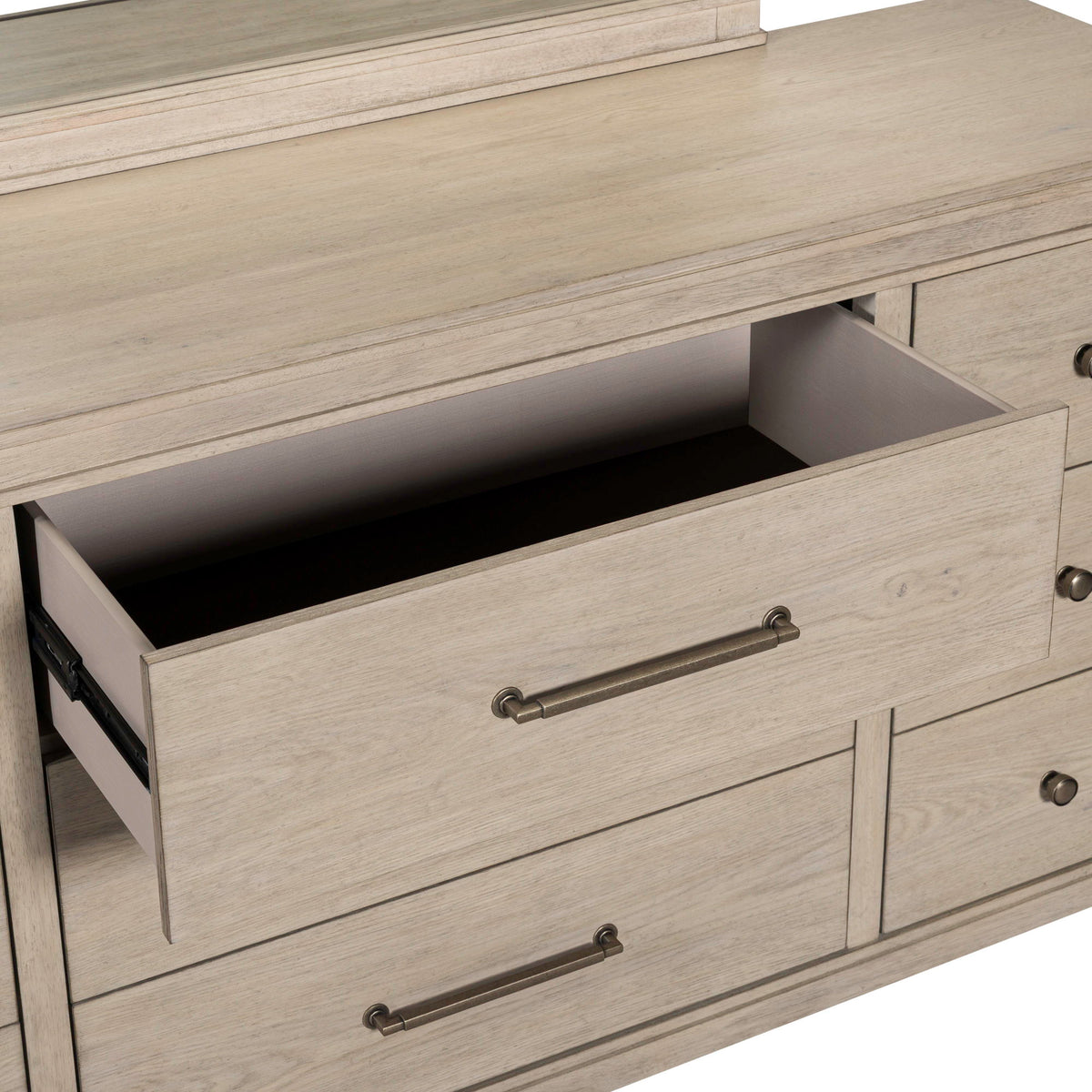New Haven - Dresser & Mirror - Sanctuary White