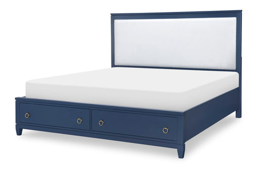 Summerland - King Storage Rails - Blue