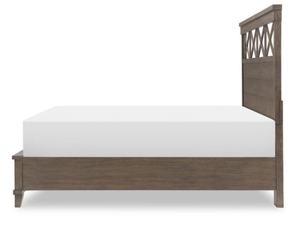 XXX's And OOO's - King Storage Footboard - Cocoa
