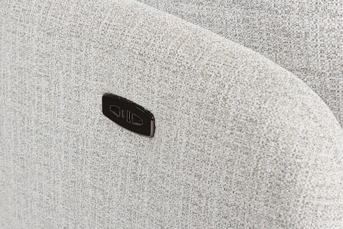 Alainmont Next-Gen Nuvella - Swivel Power Recliner - Stone
