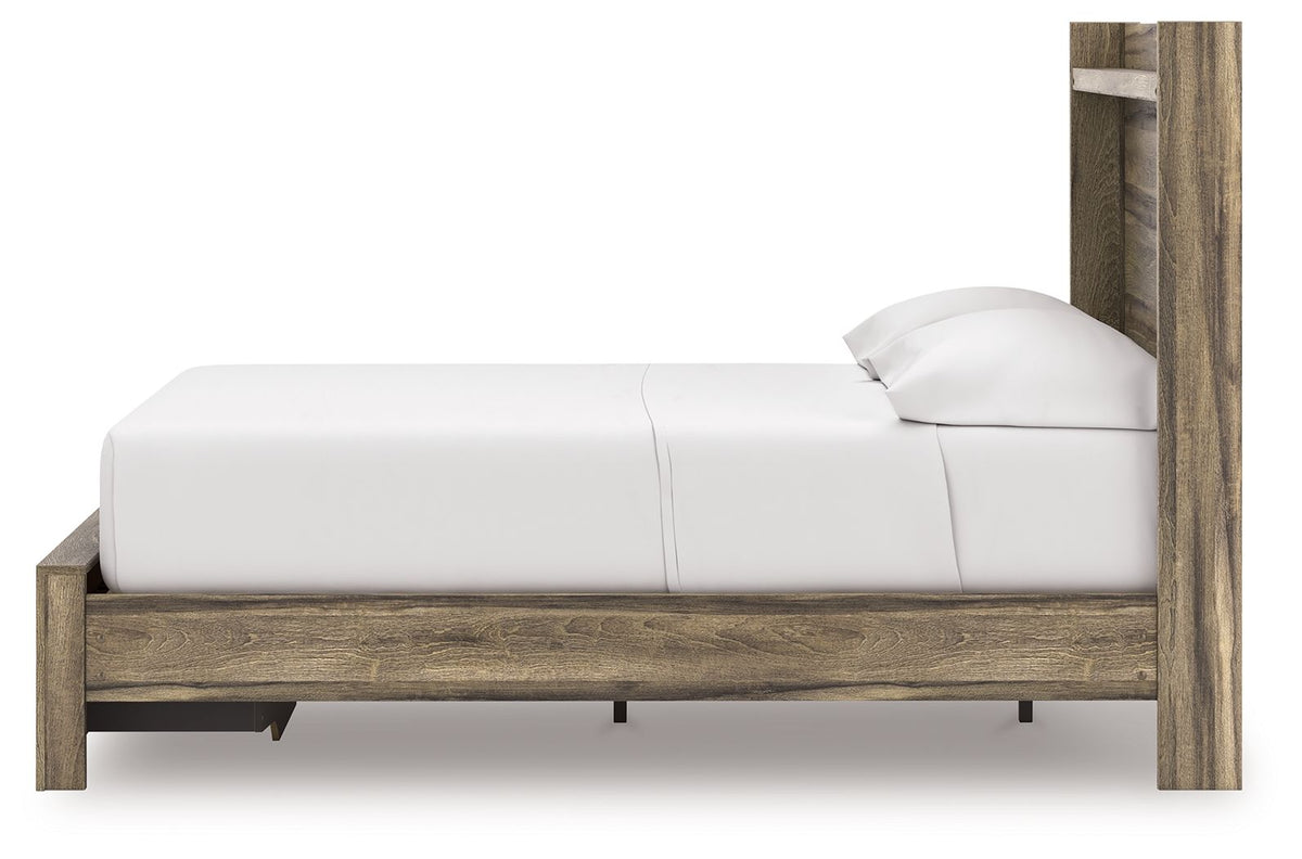 Elbrim - Panel Storage Bed