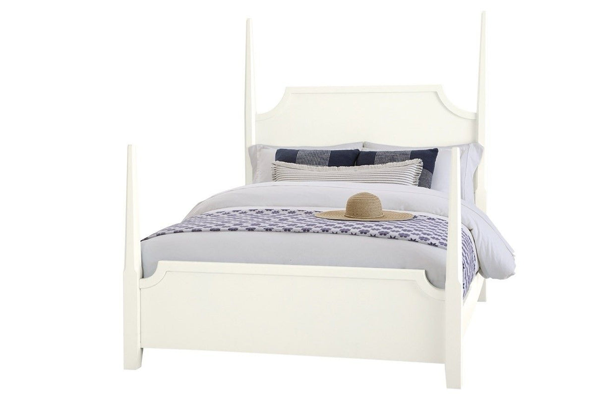Tide & Timber - King Pencil Post Footboard - Soft White Maple