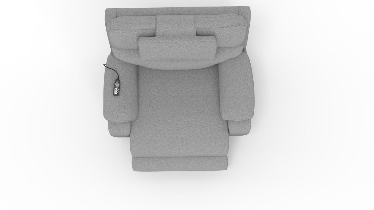 Dreamtime - 48" Power Headrest Power Lay Flat Recliner With CR3 Heat/Massage/Zero Gravity