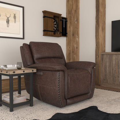 Beau - Power Recliner With Power Headrest