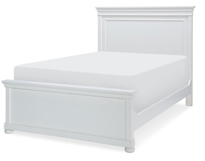 Canterbury 2.0 - Full Panel Headboard - Natural White