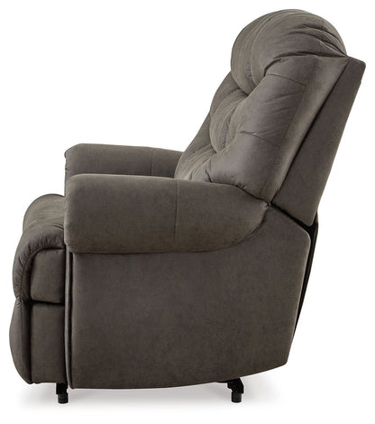 Camera Time - Zero Wall Recliner - Gunmetal