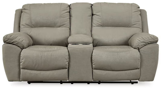 Next-Gen Gaucho - DBL REC PWR Loveseat w/Console - Putty