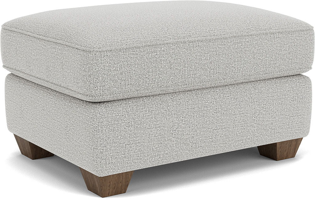 Carson - Ottoman, Heavy Thread Stitching