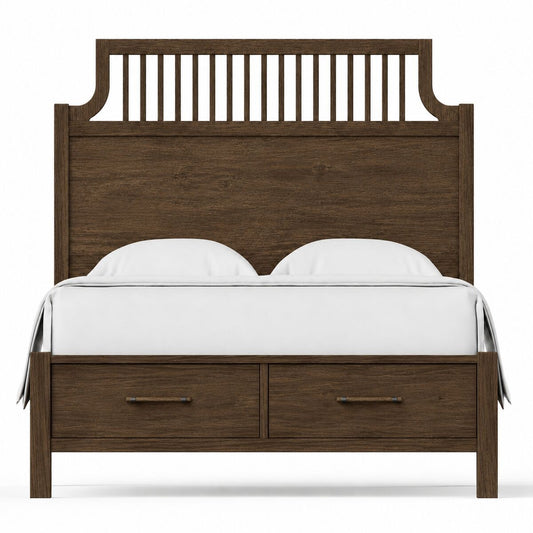 Pure Maple - Garden Headboard 6/6 - Maple Syrup