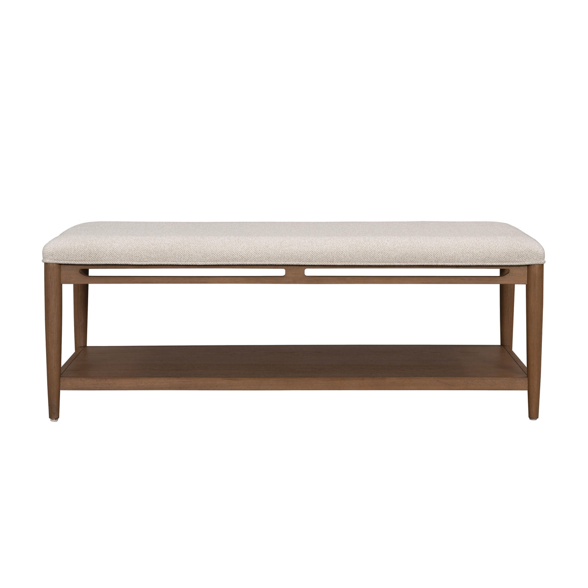 Verona - Rectangular Coffee Table - Beige / Dark Brown