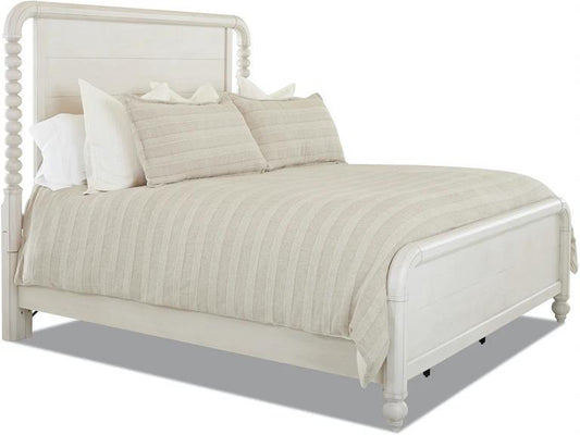 Nashville - King Gb Panel Post Footboard - Cloud