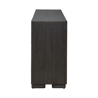 Barlowe - 4 Door Accent Cabinet - Cappuccino