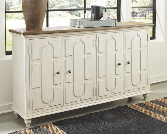 Roranville - Accent Cabinet - Antique White