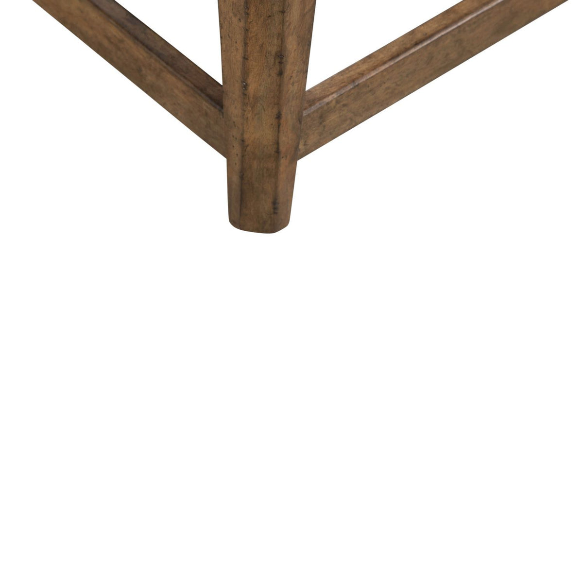 Carolina Park - Upholstered Console Stool - Amber Brown