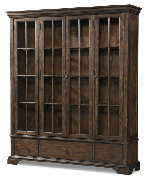 Trisha Yearwood Home - Monticello Display China Cabinet Top - Coffee