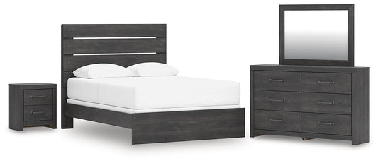 Hollivern - Panel Bedroom Set