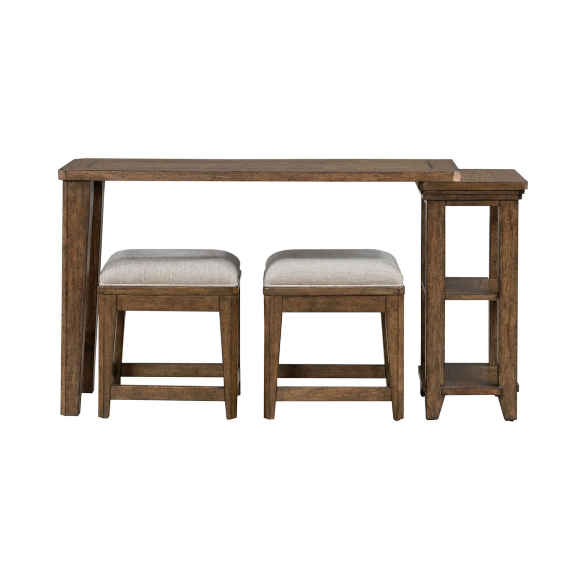 Carolina Park - 3 Piece Console Set - Amber Brown