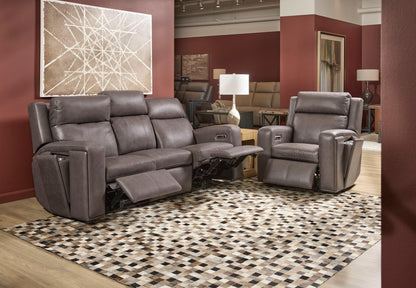 Wyatt - Power Reclining Sofa With Power Headrests & Lumbar