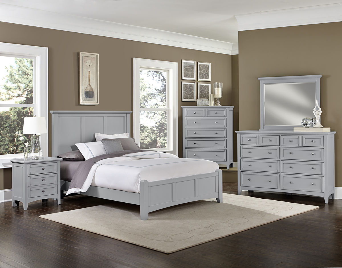 Bonanza - Queen Mansion Footboard - Gray