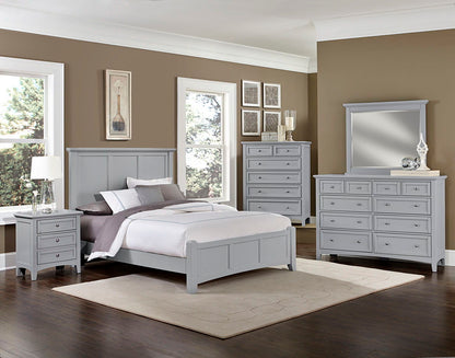 Bonanza - Queen Mansion Footboard - Gray