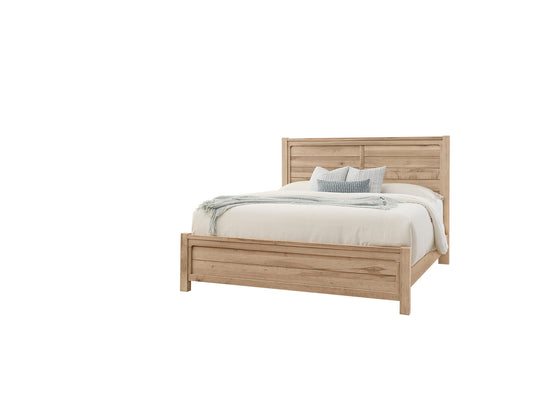 Cool Rustic - King Plank Footboard - Clear Maple