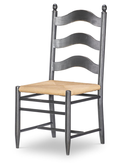 Vintage Market - Rush Seat Ladder Back Side Chair (Set of 2)