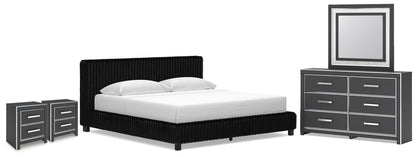 Zuraleus - Upholstered Bedroom Set