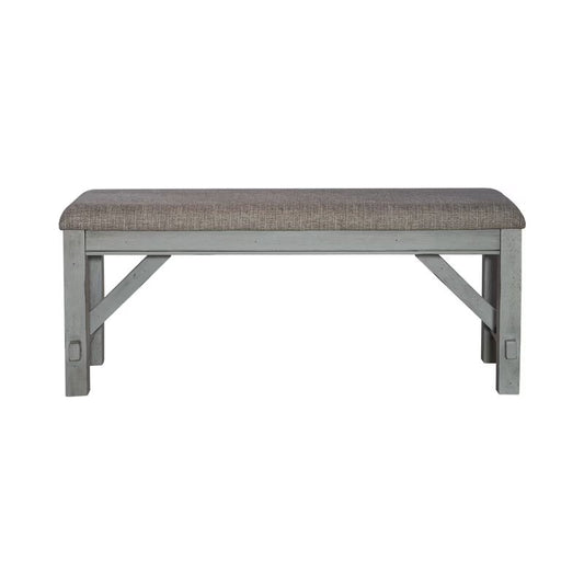 Newport - Dining Bench - Smokey Gray / Carbon Gray