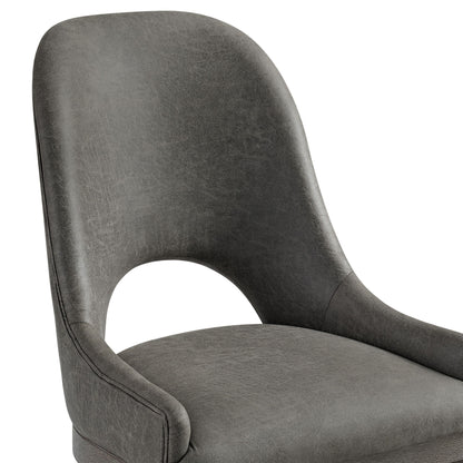 Hollywood Park - Dining Chair (Set of 2) - Dark Gray