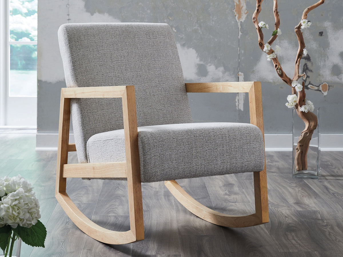 Wychworth - Accent Chair - Gray / Natural