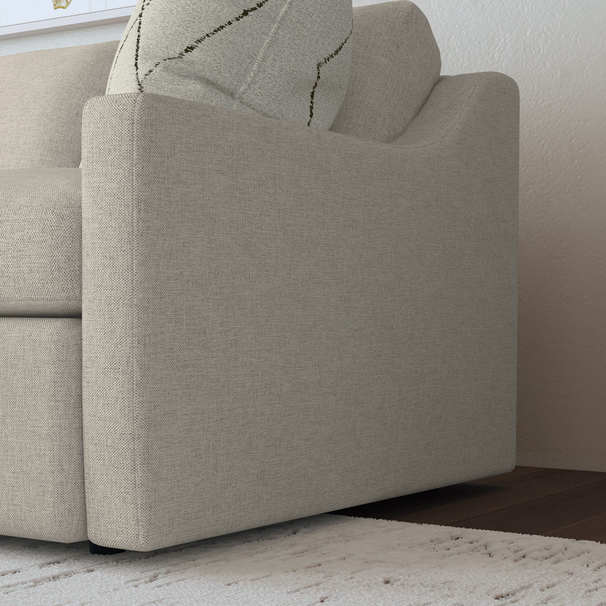 Sky - Fabric Upholstered Loveseat