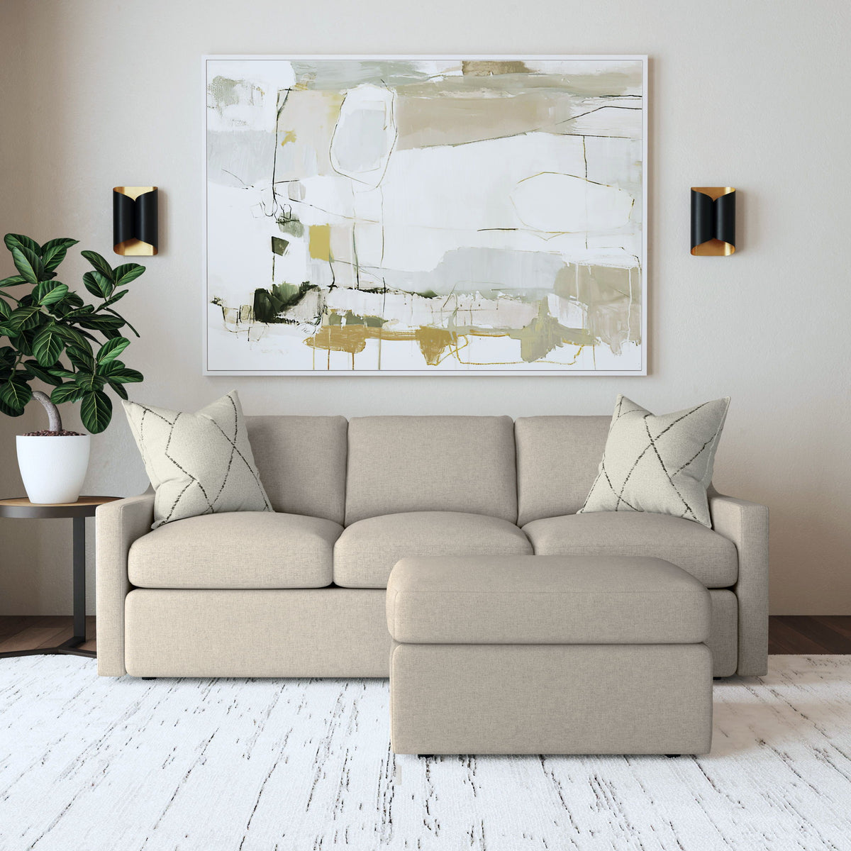 Sky - Fabric Upholstered Sofa