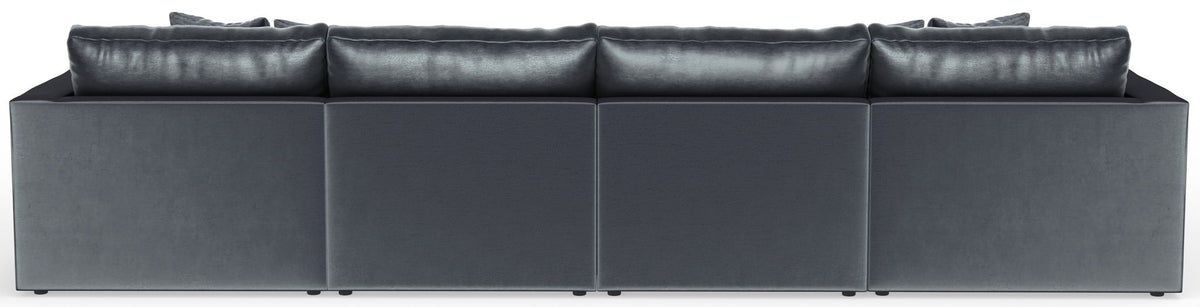 Remington - Modular Sofa And Cocktail Ottoman - Slate
