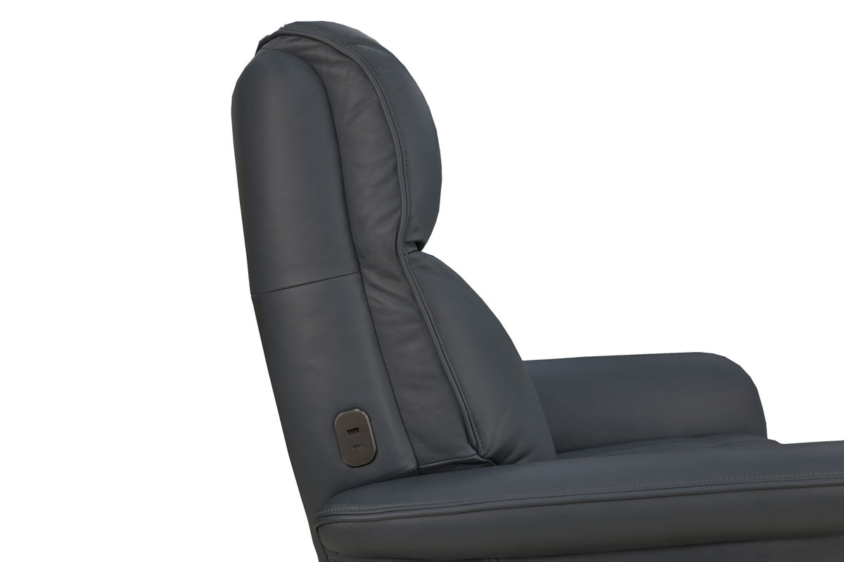 Haven - Power Swivel Recliner With Power Headrest, Lumbar, Heat, Massage & Ventilation