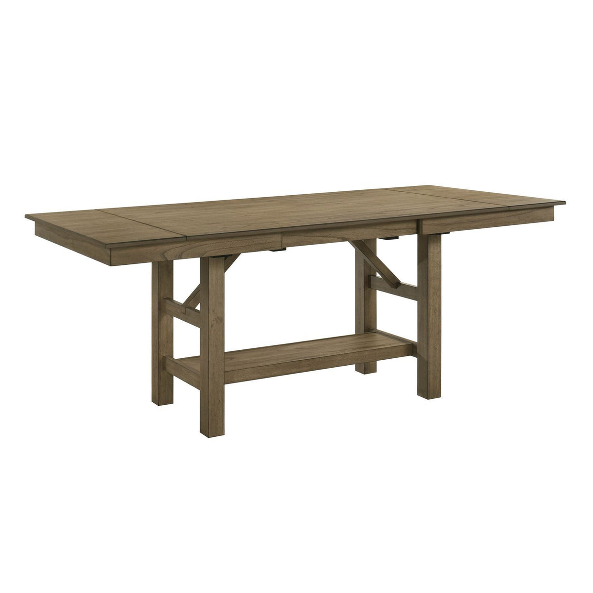 Brook Bay - Gathering Trestle Table Base Wood - Sandstone