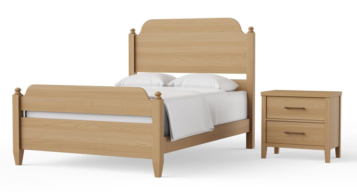 Pure Maple - Queen Poster Headboard - Natural Maple