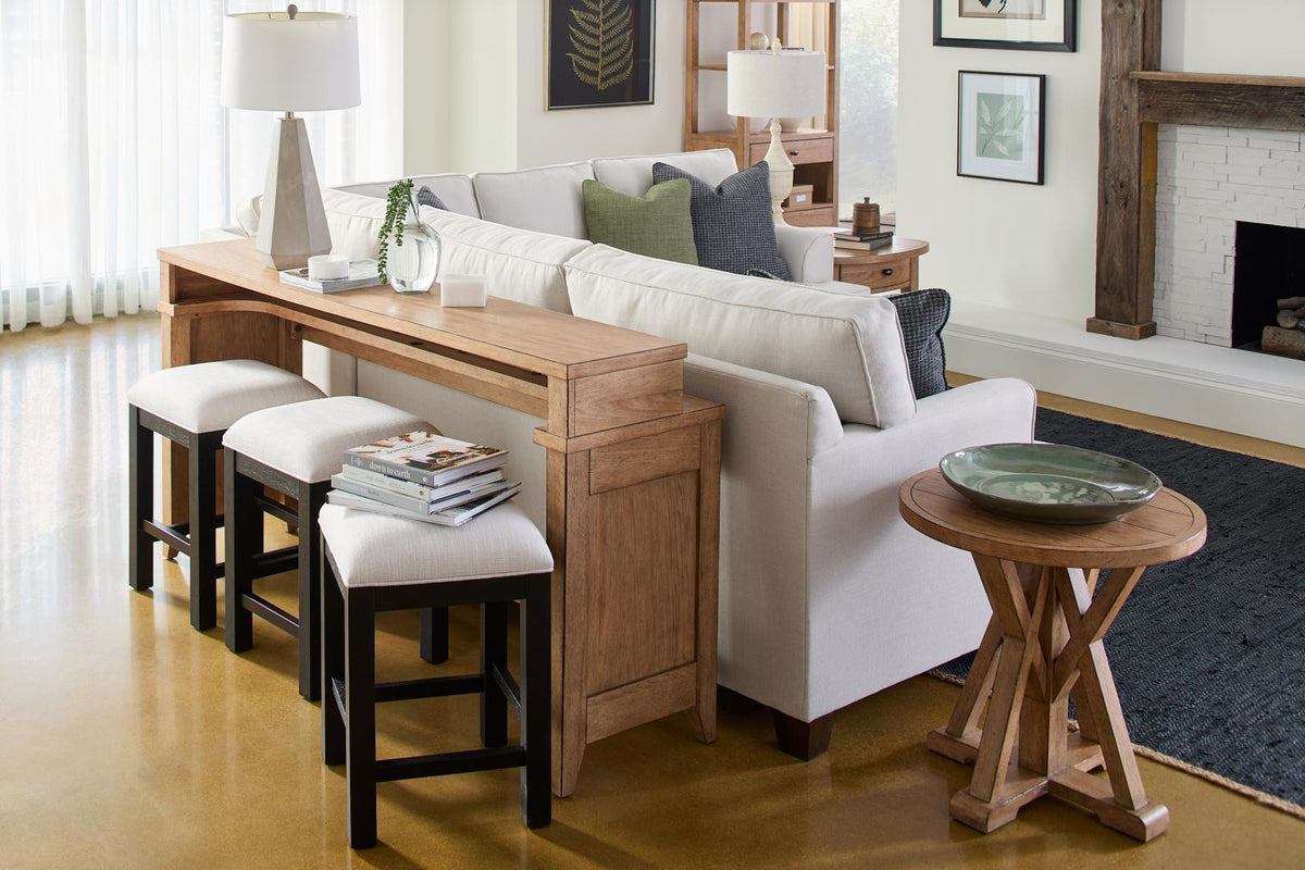 Today's Traditions - Sofa Bar Console - Natural Hickory