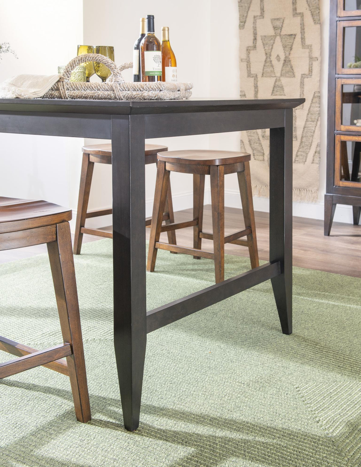 Fenmore - Counter Height Table - Mocha And Distressed Cherry