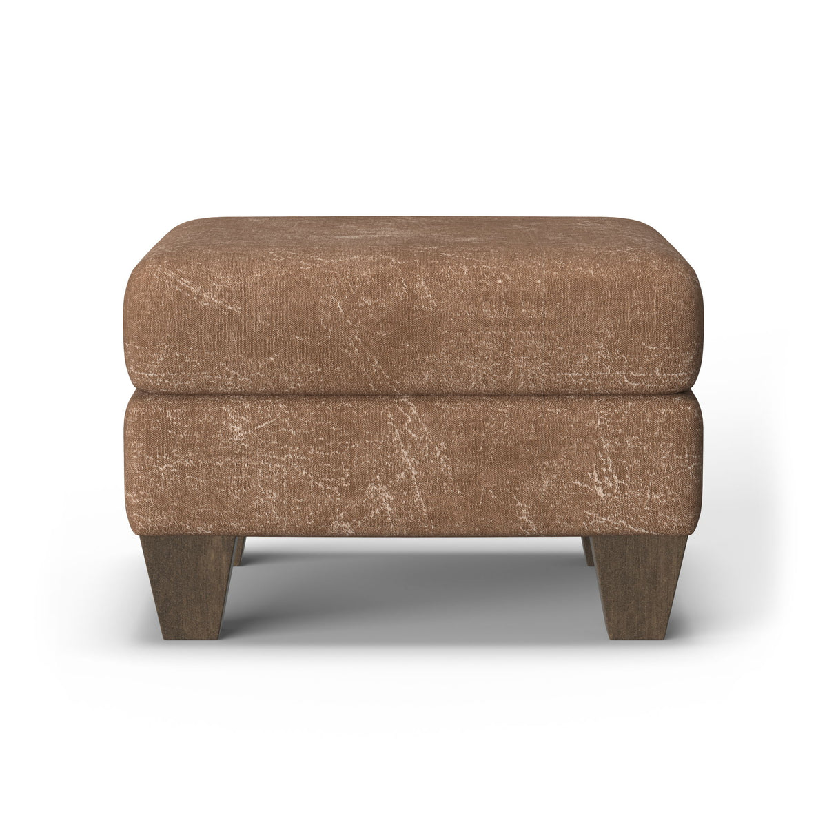 Moxy - Fabric Ottoman, Square Tapered Legs