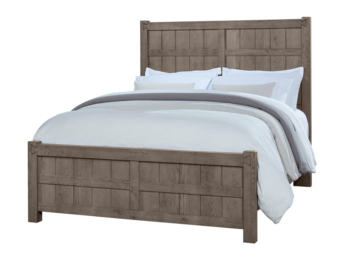 Dovetail - King Board & Batten Footboard - Mystic Gray