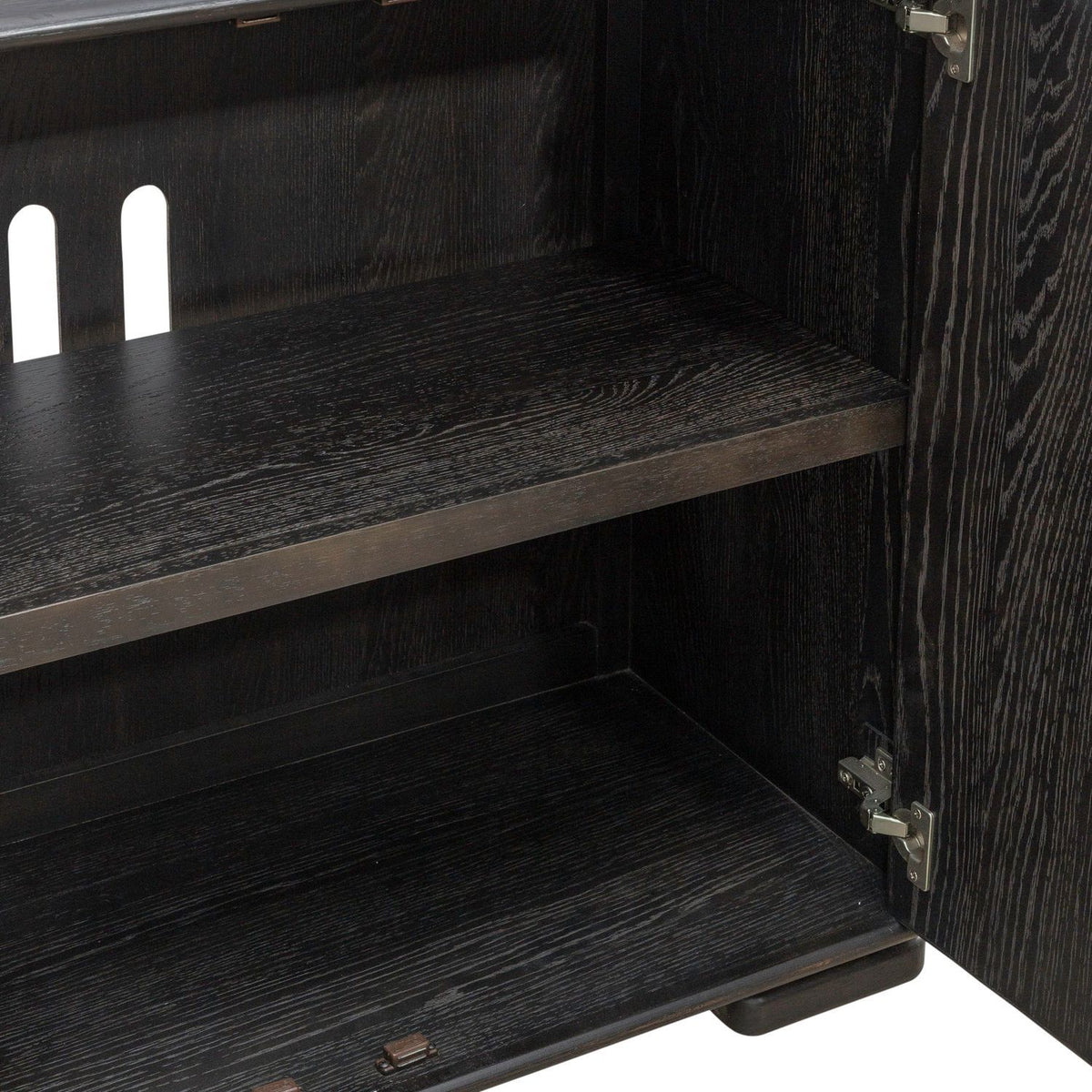 Barlowe - 4 Door Accent Cabinet - Cappuccino